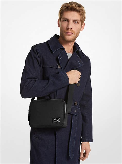 michael kors mens cooper logo crossbody bag|michael kors duffle bag men.